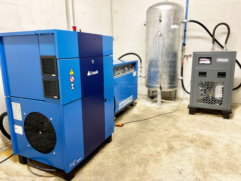 ENRI abandonne un compresseur thermique pour une solution électrique et écologique