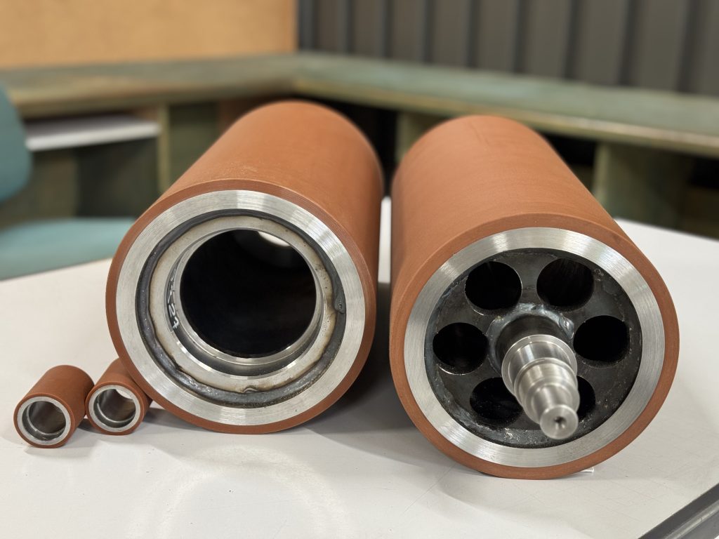 rouleaux et galets pour les machines speciales industriels en polyurethane RITHAN ENRI